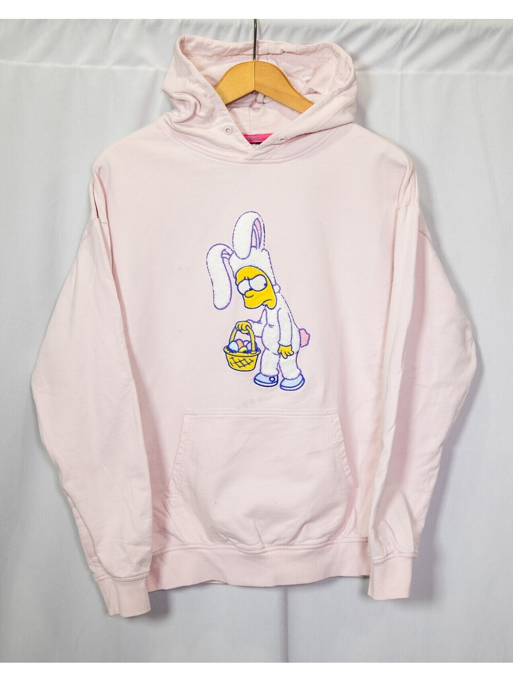 The Simpsons Bart Easter Bunny Hoodie Sweater Official - Men's Small